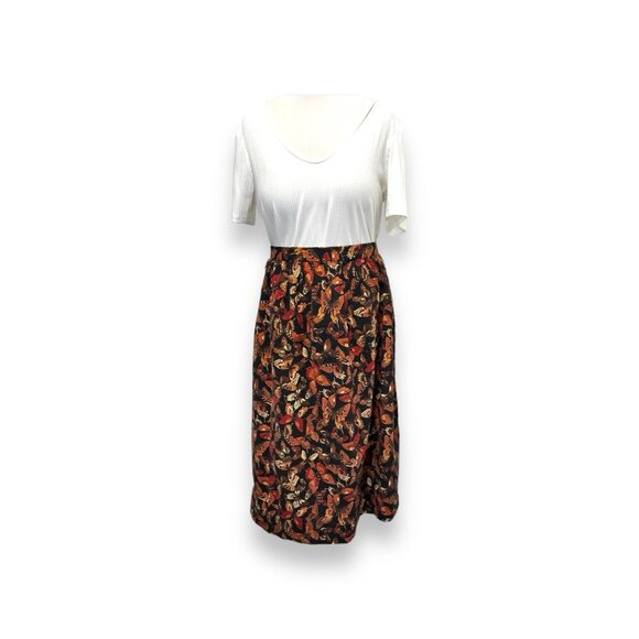 Handmade Vintage Women’s Butterfly Maxi Skirt - Picture 1 of 6